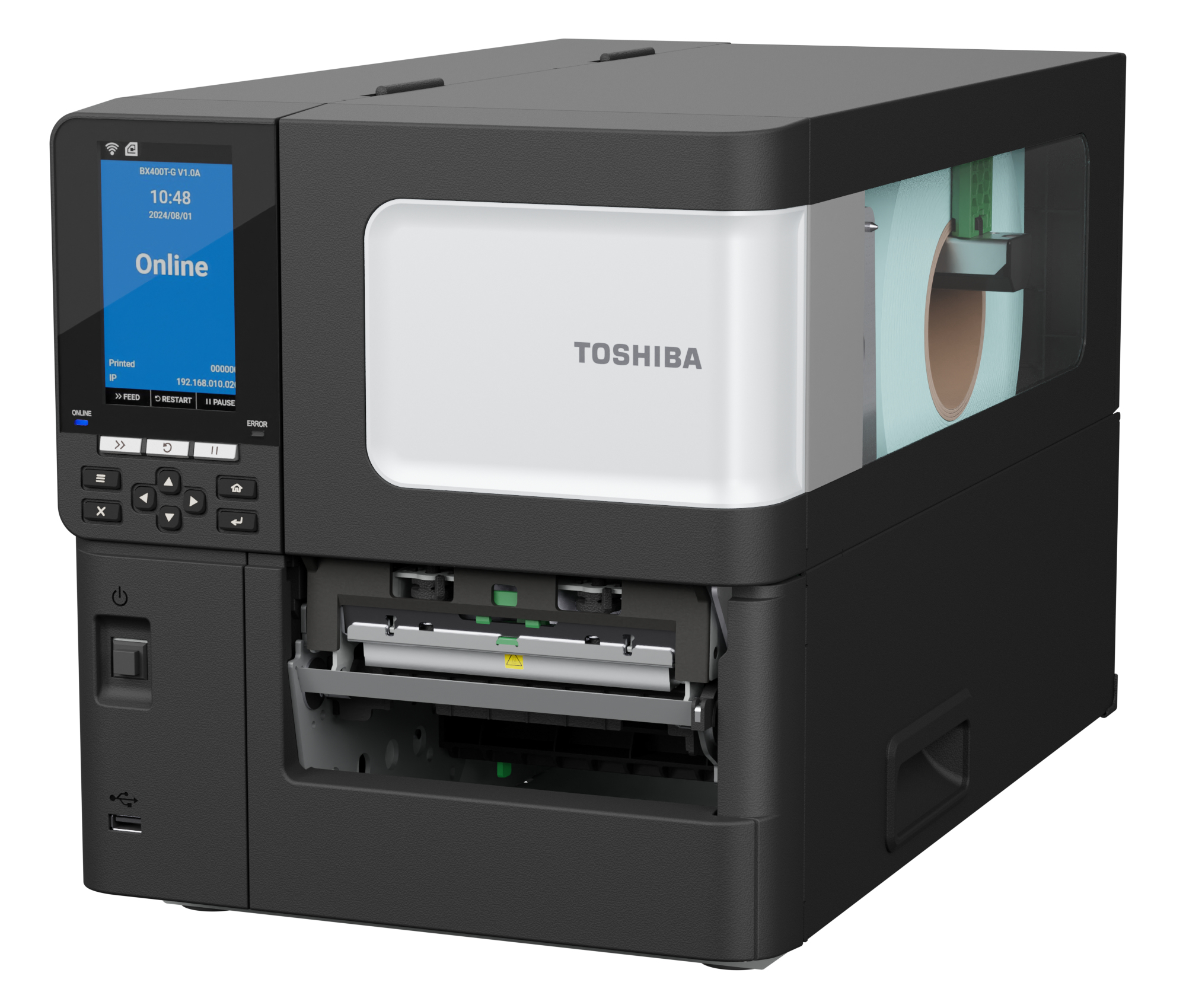Toshiba BX420D 200dpi 4inch Wide Direct Thermal Only Industrial Label