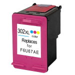 CTS Wholesale Remanufactured HP F6U67AE Hi Cap Tri Colour Ink Ctg HP 302XL