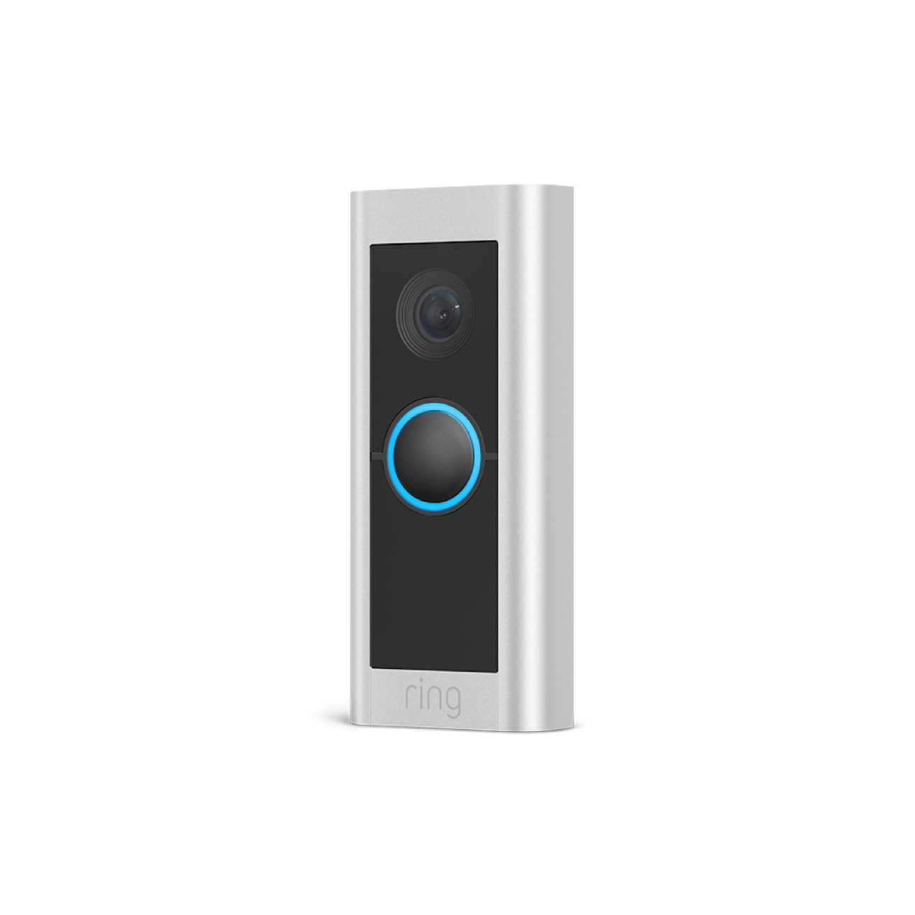 Image of Ring Video Doorbell Pro 2 Hardwired Nickel, Satin steel