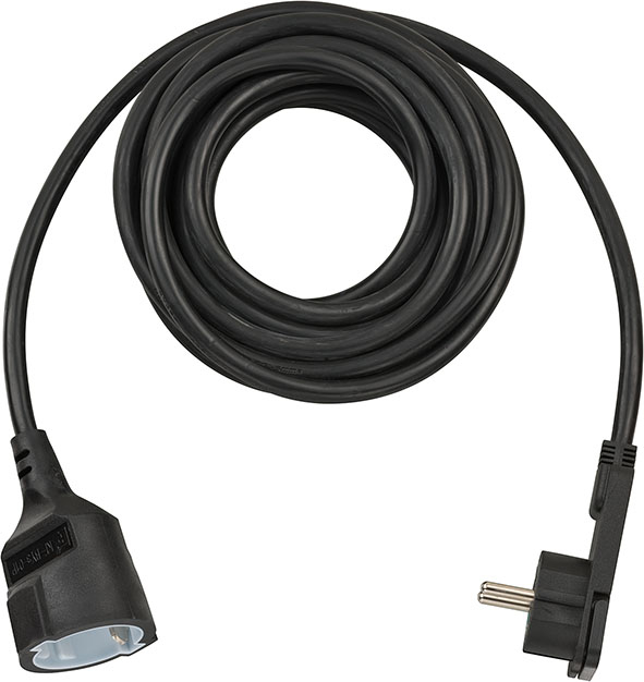 Image of Brennenstuhl H05VV-F3G1.5 power extension 5 m 1 AC outlet(s)...