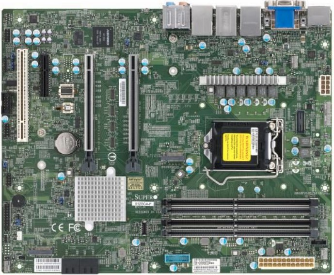 Supermicro 1200 S MBD-X12SCA-F-B - Motherboard - Intel Socket 1200 (Core i)
