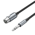 Vention BKGHF audio cable Grey