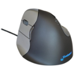 Evoluent An Evoluent product. The LEFT HANDED Evoluent VerticalMouse 4 is a vertical patented mouse that supports your hand in a relaxed handshake position- and eliminates the arm twisting required by ordinary mice. The 4 is the latest evolution of this a