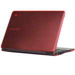 iPearl mCover notebook case 11.6" Hardshell case Red, Translucent