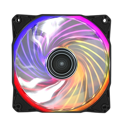 Image of Antec Rainbow 120 RGB Computer case Fan 12 cm Black, Transparent