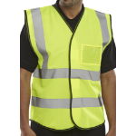 BEESWIFT Hi Viz Id Vest En20471 Saturn Yellow XL