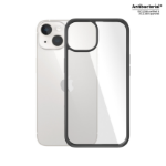 PanzerGlass ® ClearCase Transparent w. Black Frame iPhone 14 | 13