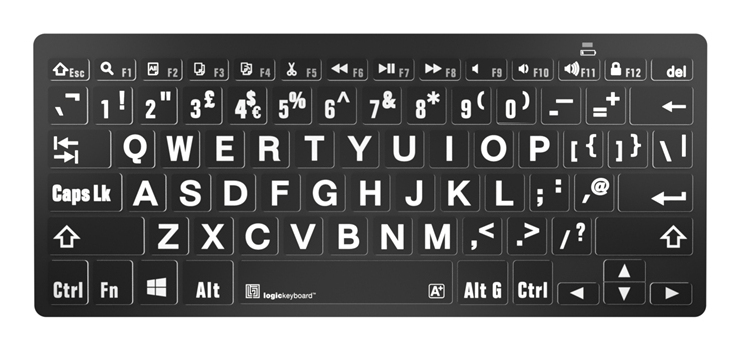 LKB-LPWB-BTPC-UK keyboard Universal Bluetooth QWERTY UK