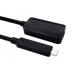 Cables Direct USB3C-EXT5PWRAD USB cable 5 m USB 3.2 Gen 1 (3.1 Gen 1) USB C Black