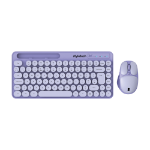 Stealth Wireless Keyboard Mouse Lavender