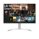 LG 32SQ730S-W computer monitor 80 cm (31.5") 3840 x 2160 pixels 4K Ultra HD Silver