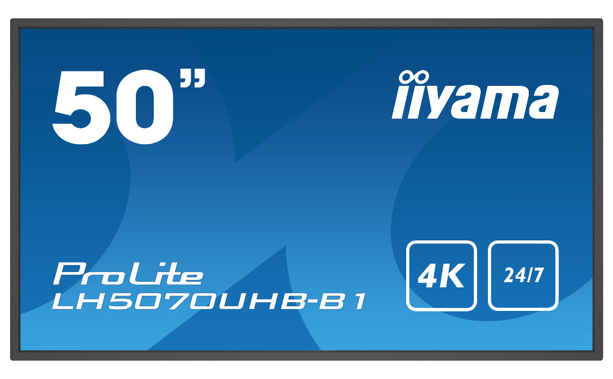 Image of iiyama LH5070UHB-B1 Signage Display Digital signage flat panel...