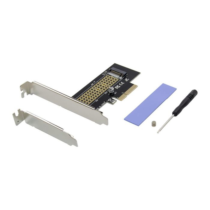 Image of Microconnect MC-PCIE-NVME-SSDADAPT interface cards/adapter...