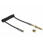 DeLOCK 85831 audio cable 1 m 3.5mm Black
