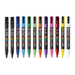 UNI-BALL PC-3M Fine Blt Asst Pk12