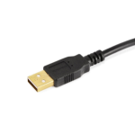 Monoprice 39920 USB cable 118.1" (3 m) USB 2.0 USB A USB B Black