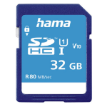 Hama 00124135 memory card 32 GB SDHC UHS-I Class 10