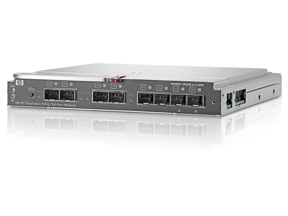 Hewlett Packard Enterprise BladeSystem Virtual Connect FlexFabric 10Gb/24-port Managed Black
