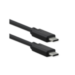 ROLINE 11.02.9072 USB cable USB 3.2 Gen 2 (3.1 Gen 2) 1.5 m USB C Black