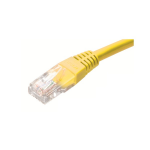 Wicked Wired 2m Yellow CAT6 UTP RJ45 To RJ45 Crossover Network Cable