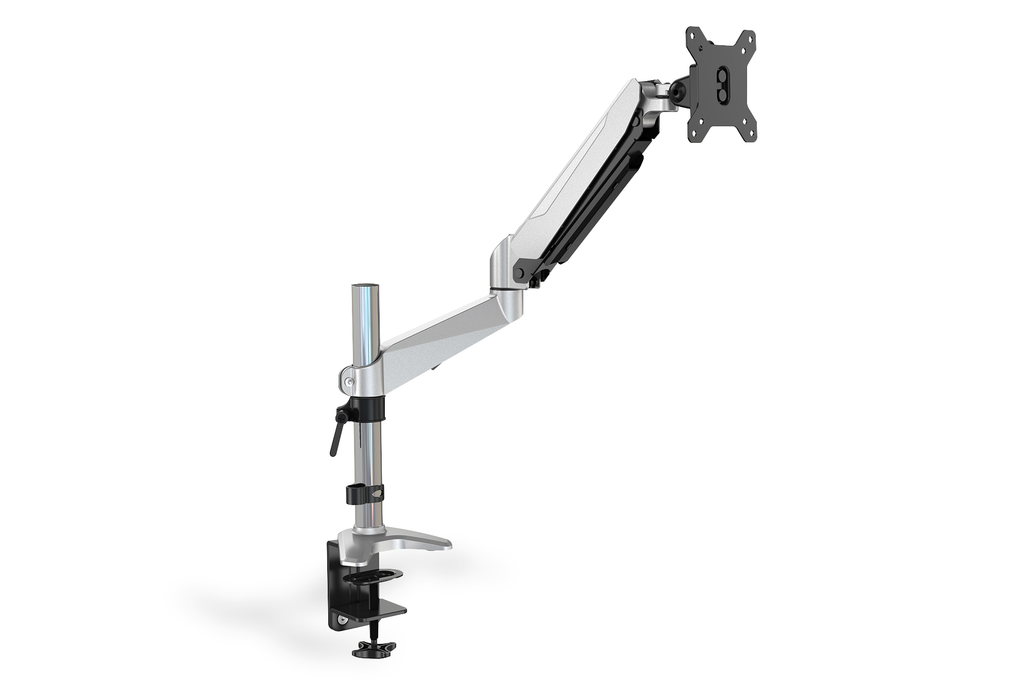 Image of Digitus Universal Single Monitor Mount with gas spring and clamp mount