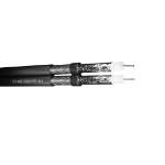 Securi-Flex SFX/RG6-TWIN-PVC-BLK-250 coaxial cable RG-6 250 m No Black