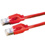Draka Comteq S/FTP Patch cable Cat6, Red, 5m networking cable