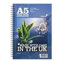 Image of Silvine PREM A5 TWINWIRE NOTEBOOK
