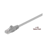 Microconnect V-UTP510VP networking cable Grey 10 m Cat5e U/UTP (UTP) Round