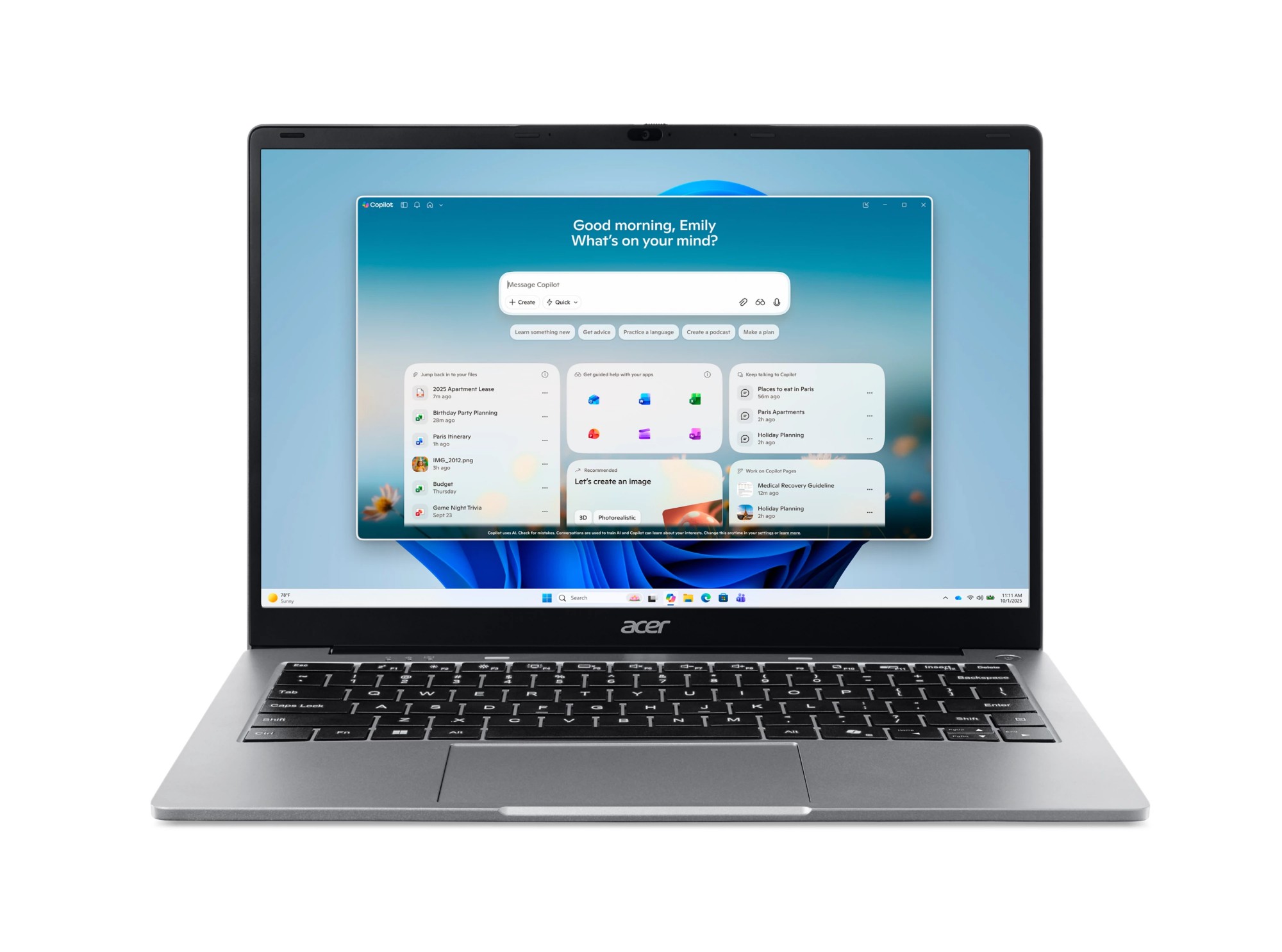 Acer Aspire Lite AL14-46P-R2QW Notebook