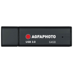AgfaPhoto 10571 USB flash drive 64 GB USB Type-A 3.2 Gen 1 (3.1 Gen 1) Black