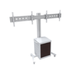 Multibrackets M Public Display Stand 180 Dual MediaBox4 Silver