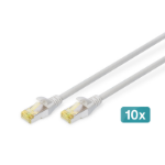 Digitus DK-1644A-010/WH networking cable White 1 m Cat6a S/FTP (S-STP)