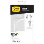 OtterBox React Necklace hoesje met MagSafe voor iPhone 14 Pro, ultradunne beschermhoes met verstelbare en afneembare kettingriem, getest volgens militaire standaard, Clear