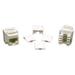 C2G Cat5E RJ45 Keystone Jack White