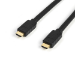 StarTech.com Cable de 15 metros HDMI con ethernet de alta velocidad Activo 4K de 60Hz - Cable HDMI CL2 para Instalación en Pared - Cable UHD Largo Durable - HDR de 18Gbps - Negro