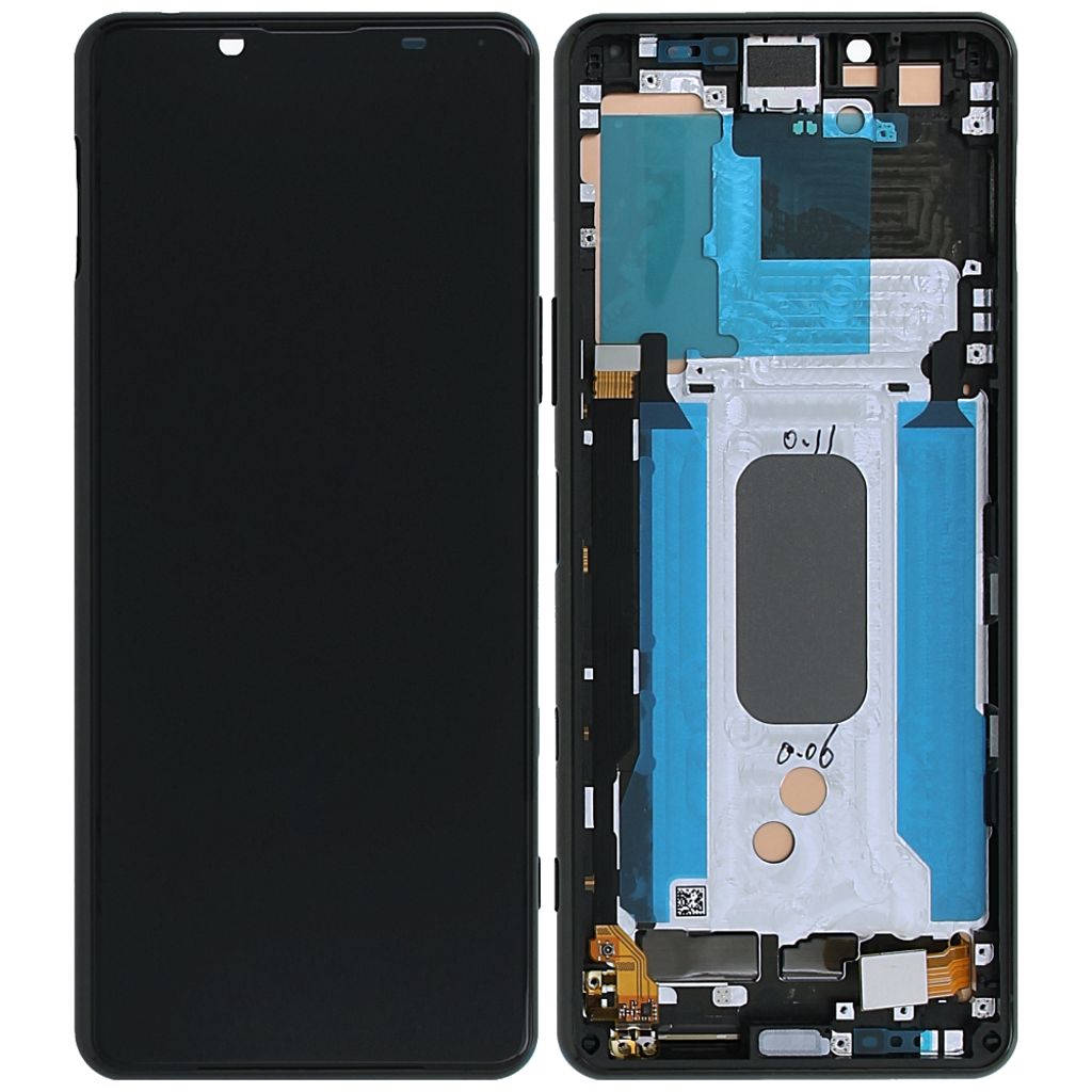 EU Product - Xperia 5 II Display With Frame - Black thumbnail