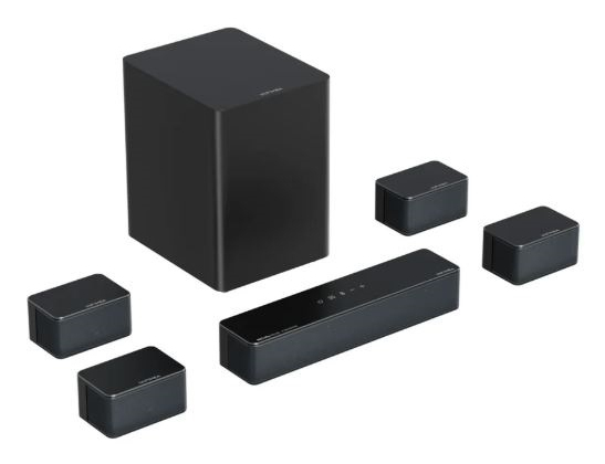 Ultimea Poseidon D80 Black 7.1 channels