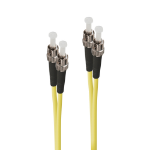 ALOGIC 15m ST-ST Single Mode Duplex LSZH Fibre Cable 09/125 OS2