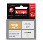 Activejet AL-100YNX ink (replacement for Lexmark 100XL, 108XL 14N1071E, 14N0901E; Supreme; 13 ml; yellow)