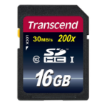 Transcend SD Card SDXC/SDHC Class 10 16GB