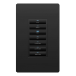 AMX HPX-U400-R-MET-7E Button