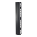 APC Valueline, verticale kabelmanager voor 2 & 4-stijls racks, 84"H X 12"B, enkelzijdig met deur