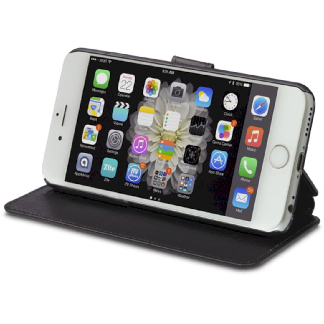 Image of dbramante1928 FRI6GTBL0554 mobile phone case Flip case Black
