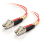 C2G 11102 fiber optic cable 39.4" (1 m) LC Orange