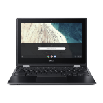 Acer Chromebook NX.HPXAA.003 notebook 11.6" 1366 x 768 pixels Touchscreen Intel® Celeron® N 4 GB LPDDR4-SDRAM 32 GB Flash Wi-Fi 5 (802.11ac) Chrome OS Black