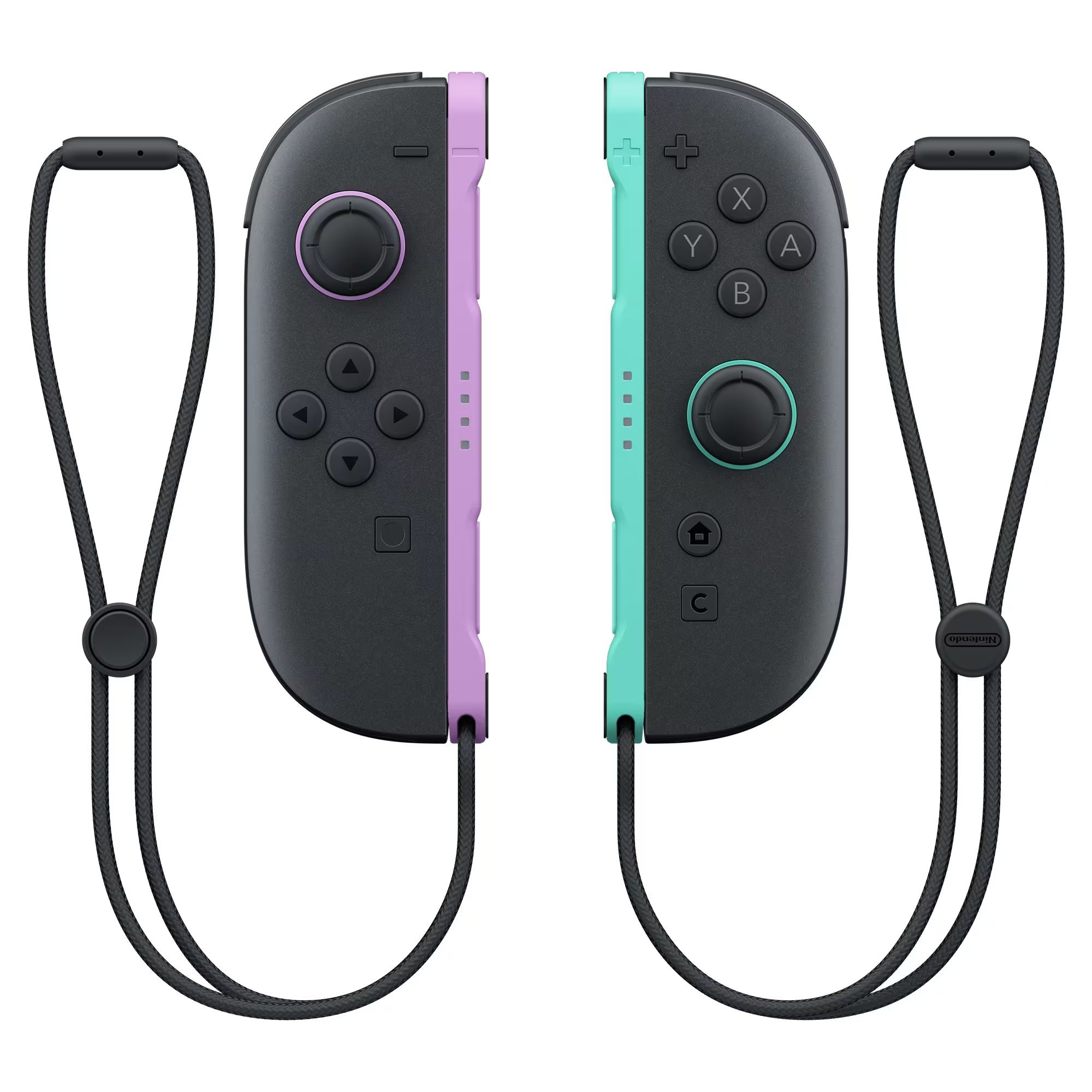 Image of Nintendo Joy-Con 2 Pair Light Purple/Light Green