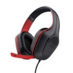 Trust GXT 415S ZIROX Headset Wired Head-band Gaming Black, Red