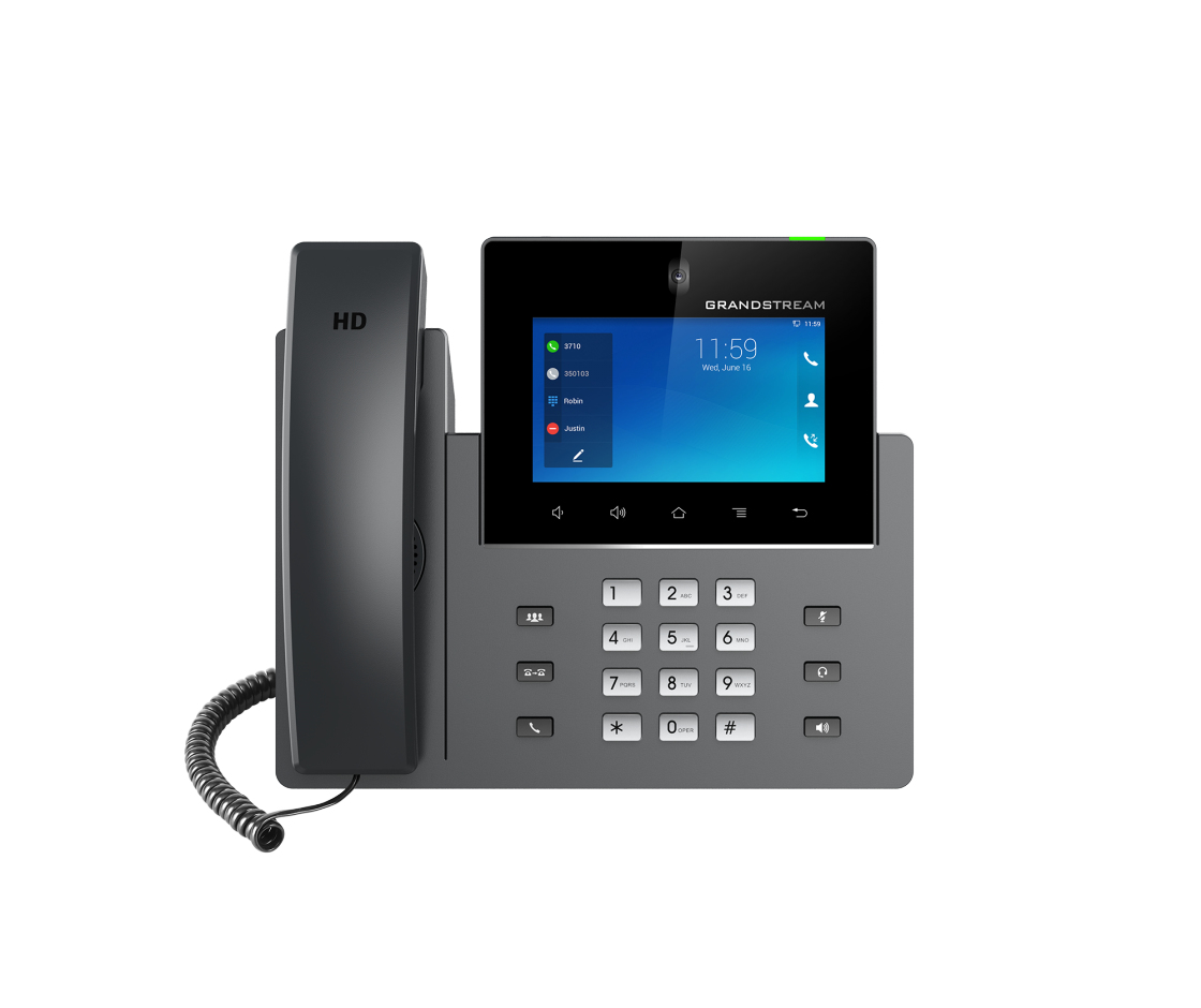 Image of Grandstream Networks GXV3350 IP phone Black 16 lines TFT Wi-Fi