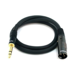 Monoprice 4760 audio cable 0.91 m XLR (3-pin) 6.35mm Black
